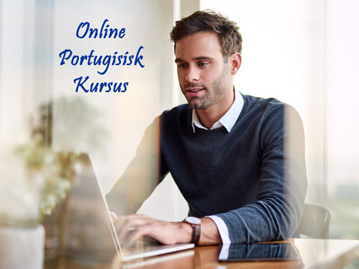 Online portugisiskkursus via Zoom, Teams eller Google Meet